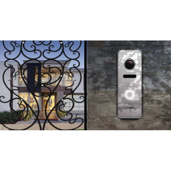Комплект відеодомофона Neolight NeoKIT HD Pro WF SilverP