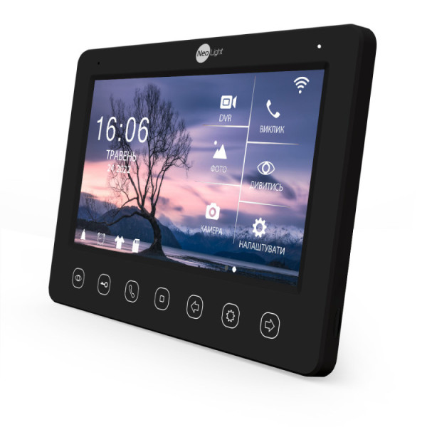 Комплект відеодомофона Neolight NeoKIT HD WF B/Graphite