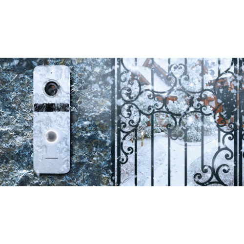 Комплект відеодомофона NeoLight MEZZO Hybrid HD KIT Silver