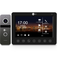 Комплект відеодомофона Neolight NeoKIT FHD Pro B/Graphite
