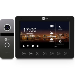 Комплект відеодомофона Neolight NeoKIT FHD Pro B/Graphite