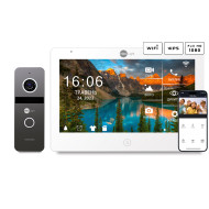 Комплект відеодомофона Neolight MEZZO HD WF/SOLO FHD Graphite