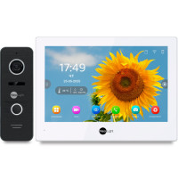 Комплект видеодомофона NeoLight ALPHA Hybrid HD Kit Black