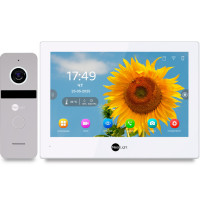 Комплект видеодомофона NeoLight ALPHA Hybrid HD Kit Silver