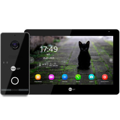 Комплект відеодомофона NeoLight MEZZO Hybrid IPWO KIT B/Black