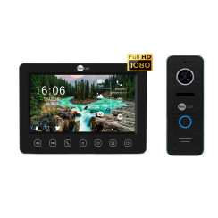 Комплект відеодомофона Neolight NeoKIT HD+ WF B/Black