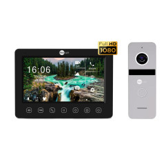 Комплект відеодомофона Neolight NeoKIT HD+ WF B/Silver