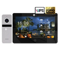 Комплект відеодомофона Neolight MEZZO HD Black/SOLO FHD Silver