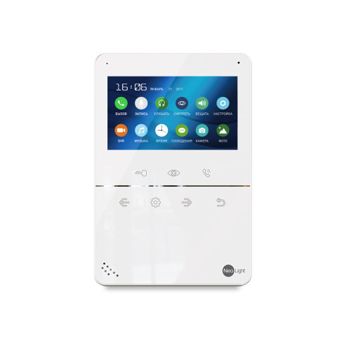 Комплект відеодомофона Neolight TETTA+ KIT Silver