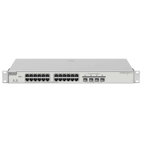 Комутатор 24 порти керований Ruijie Reyee RG-NBS5200-24GT4XS-P-V2 L3 POE