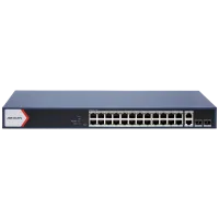 Комутатор 8 портів керований Hikvision DS-3E1528P-EI/M PoE