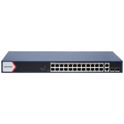 Комутатор 8 портів керований Hikvision DS-3E1528P-EI/M PoE