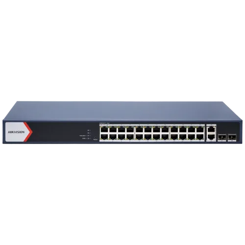 Комутатор 8 портів керований Hikvision DS-3E1528P-EI/M PoE