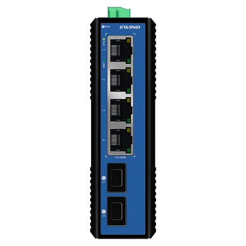 Комутатор 6 портів некерований Ewind EW-PIS1706-4FE
