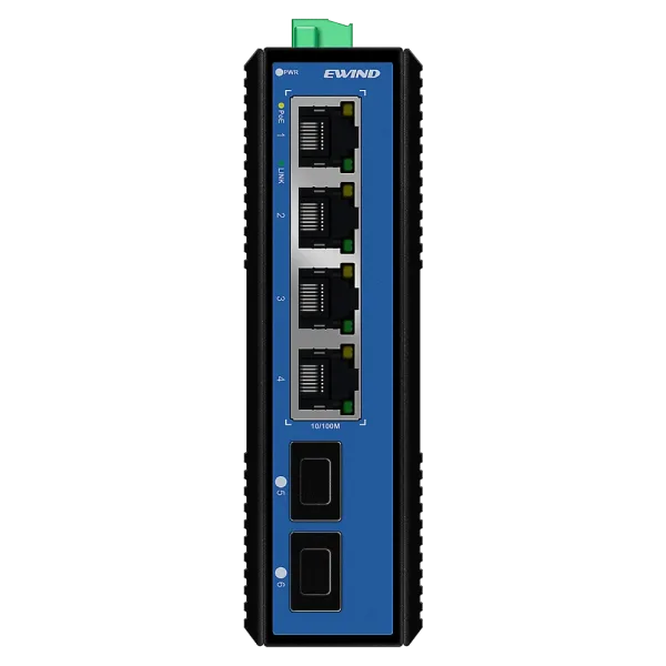 Комутатор 6 портів некерований Ewind EW-PIS1706-4FE