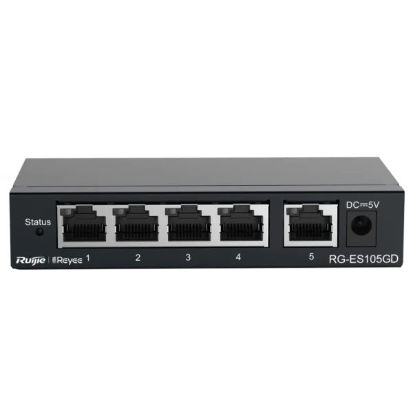 Комутатор 5 портів некерований Ruijie Reyee RG-ES105GD