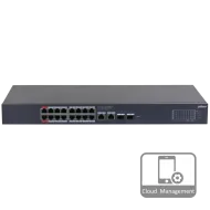 Комутатор 20 портів керований Dahua DH-CS4220-16GT-190 PoE