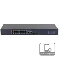 Комутатор 20 портів керований Dahua DH-CS4220-16GT-190 PoE