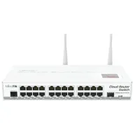 24-портовий керований Cloud комутатор з Wi-Fi MikroTik CRS125-24G-1S-2HnD-IN