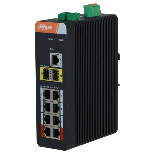 8-портовий гігабітний з PoE DH-PFS4210-8GT-DP
