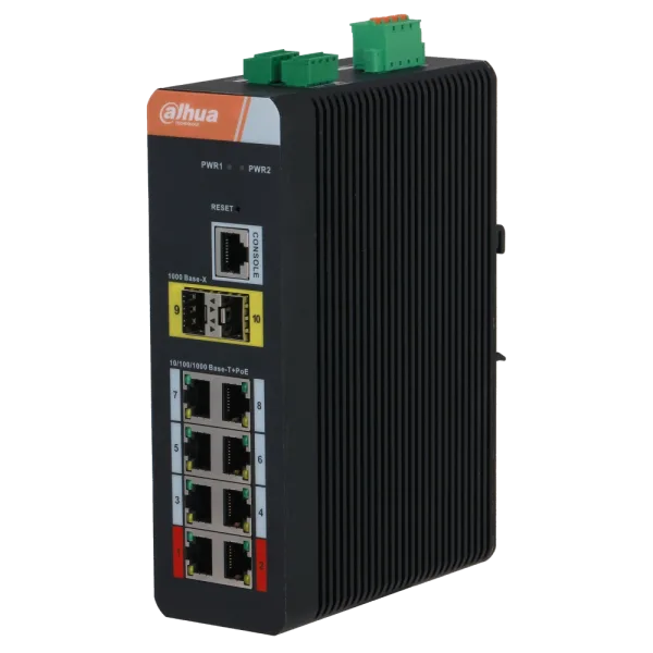 8-портовий гігабітний з PoE DH-PFS4210-8GT-DP