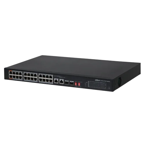 24-портовий некерований PoE DH-PFS3226-24ET-240