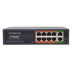 PoE-комутатор 10-портовий NVC-108Ex
