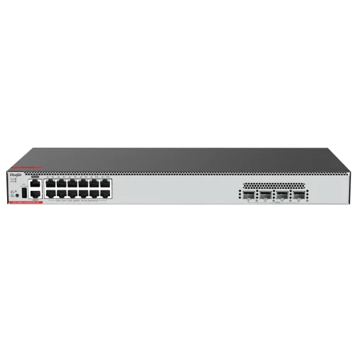Комутатор 12 портів керований Ruijie RG-CS86-12XMG4VS-UP L3 POE