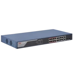 Комутатор 18 портів керований Hikvision DS-3E1318P-EI(B)