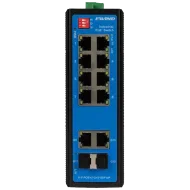 Комутатор 12 портів некерований Ewind EW-PIS1712-8FE PoE