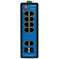 Комутатор 12 портів некерований Ewind EW-PIS1712-8FE PoE