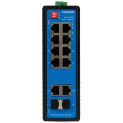 Комутатор 12 портів некерований Ewind EW-PIS1712-8FE PoE