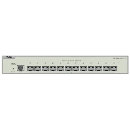Комутатор 12-портовий 10G SFP+ керований L3 Ruijie Reyee RG-NBS5500-12XS