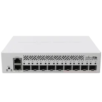 Комутатор 9 портів керований MikroTik CRS310-1G-5S-4S+IN 10G SFP+