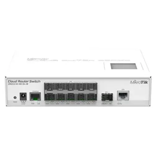 10-портовий керований Cloud комутатор MikroTik CRS212-1G-10S-1S+IN