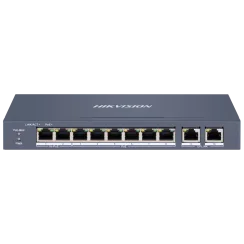 Комутатор 10 портів керований Hikvision DS-3E1310HP-EI