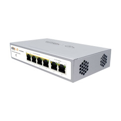 PoE-комутатор 6-портовий керований Wi-Tek WI-PCES306G V2 гігабітний, 4x1000Mbps PoE+, 2x1000Mbps Uplink, 60W, Cloud, ONVIF