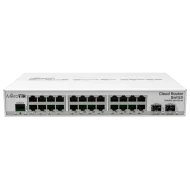 Комутатор 24 порти керований MikroTik 326-24G-2S+IN (CRS326-24G-2S+IN)
