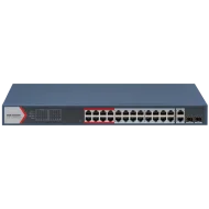Комутатор 26 портів керований Hikvision DS-3E1326P-EI(B) POE