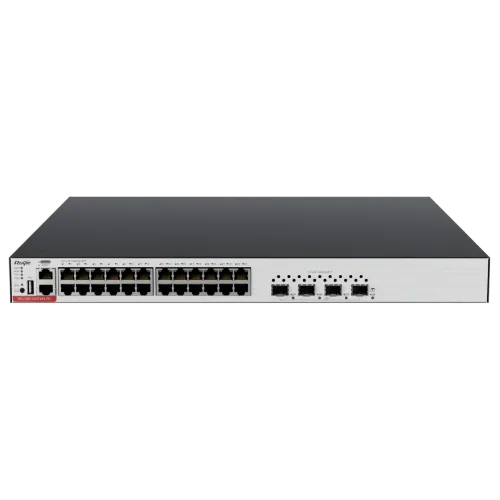 Комутатор 24 порти керований Ruijie RG-CS83-24GT4XS-PD L3 POE