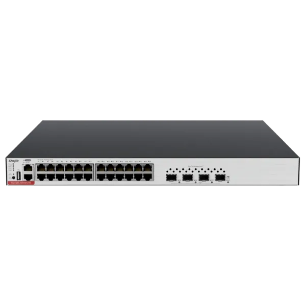 Комутатор 24 порти керований Ruijie RG-CS83-24GT4XS-PD L3 POE