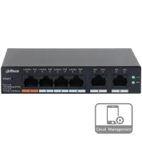 Комутатор 6 портів керований Dahua DH-CS4006-4ET-60 PoE