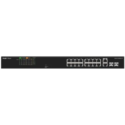 Комутатор 18 портів некерований Ruijie Reyee RG-ES118FGS-LP PoE