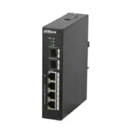 Комутатор 4 порти керований Dahua DH-PFS4206-4P-120 POE