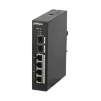 Комутатор 4 порти керований Dahua DH-PFS4206-4P-120 POE