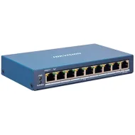 8-портовый керований POE комутатор Hikvision DS-3E1309P-EI