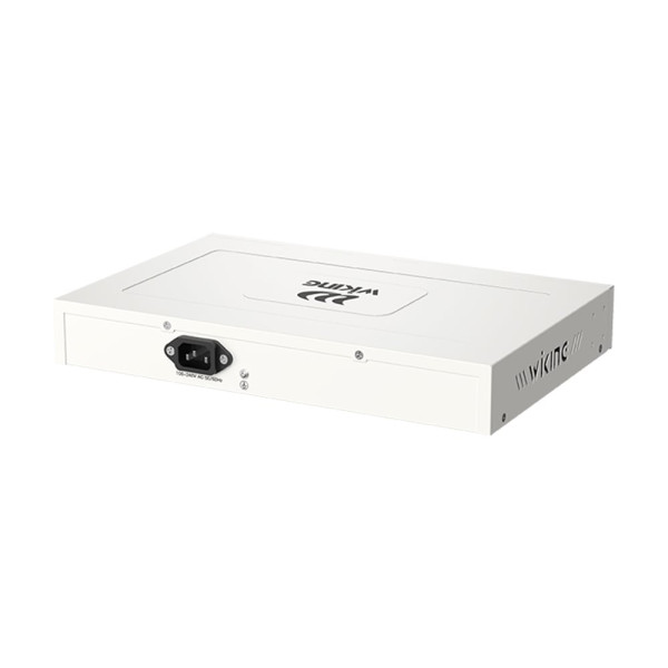 PoE-комутатор 19-портовий некерований Wiking WK-PS219GF, 16x100Mbps PoE, 2x1000Mbps Uplink, 1x1000Mbps SFP, 180W