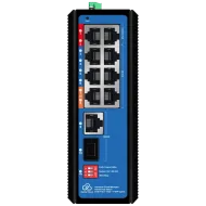 Комутатор 10 портів керований Ewind EW-EPIS3910SH-8GE AI PoE