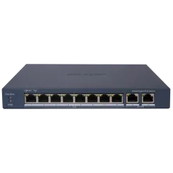 Комутатор 8 портів керований Hikvision DS-3E1510P-EIV2 POE