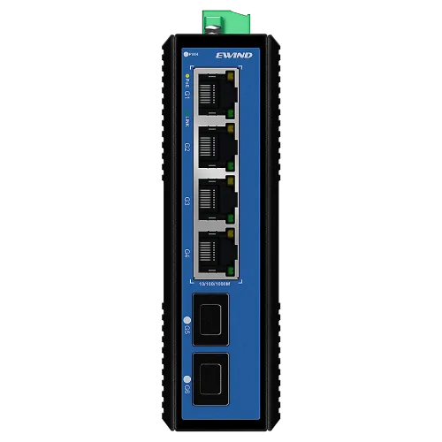 Комутатор 6 портів некерований Ewind EW-PIS1806-4GE